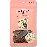 Amazon.co.jp: nico cook 天然 真鯛キューブ 犬 猫 ペット おやつ 魚